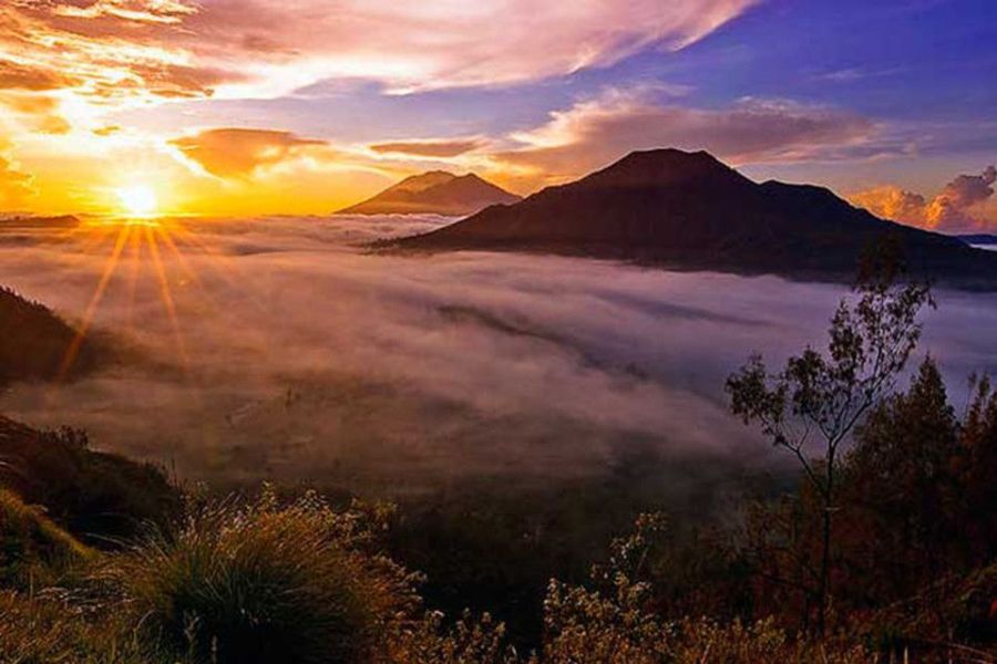 Batur Volcano Sunrise